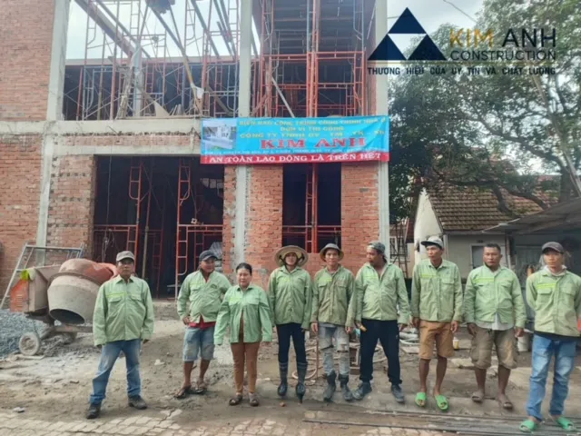 Xây dựng nhà phần thô huyện hóc môn - xaydungkimanh.com