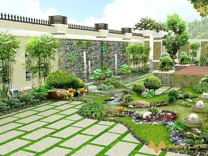 Những ý tưởng thiết kế Sân vườn và Nhà vườn đẹp ấn tượng