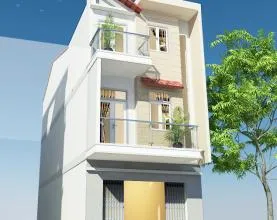 Xây nhà 2 tầng phong cách hiện đại với chỉ 250 triệu