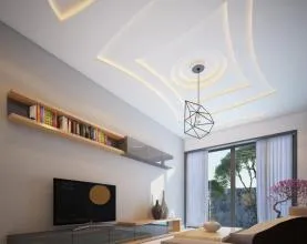 100+ mẫu trần thạch cao phòng khách đẹp, hiện đại