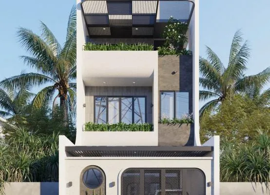 Top 30+ mẫu nhà phố đẹp, đơn giản, hiện đại, HOT nhất 2024