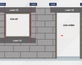 Lanh tô là gì? (Và sự nhầm lẫn tai hại với giằng tường, bổ trụ)