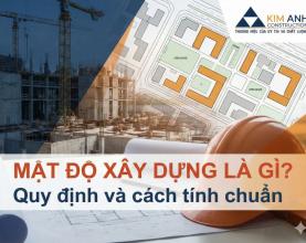 Mật độ xây dựng là gì? Quy định và cách tính chuẩn xác nhất 2026