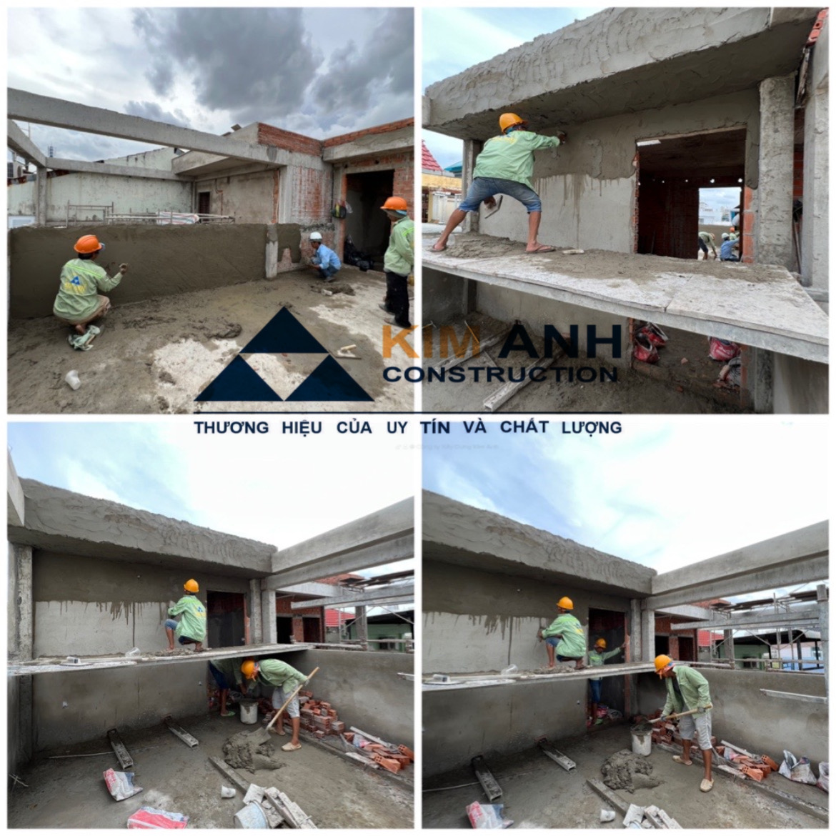 Nghiệm thu thép sàn mái Phú Nhuận - Xây Dựng Kim Anh