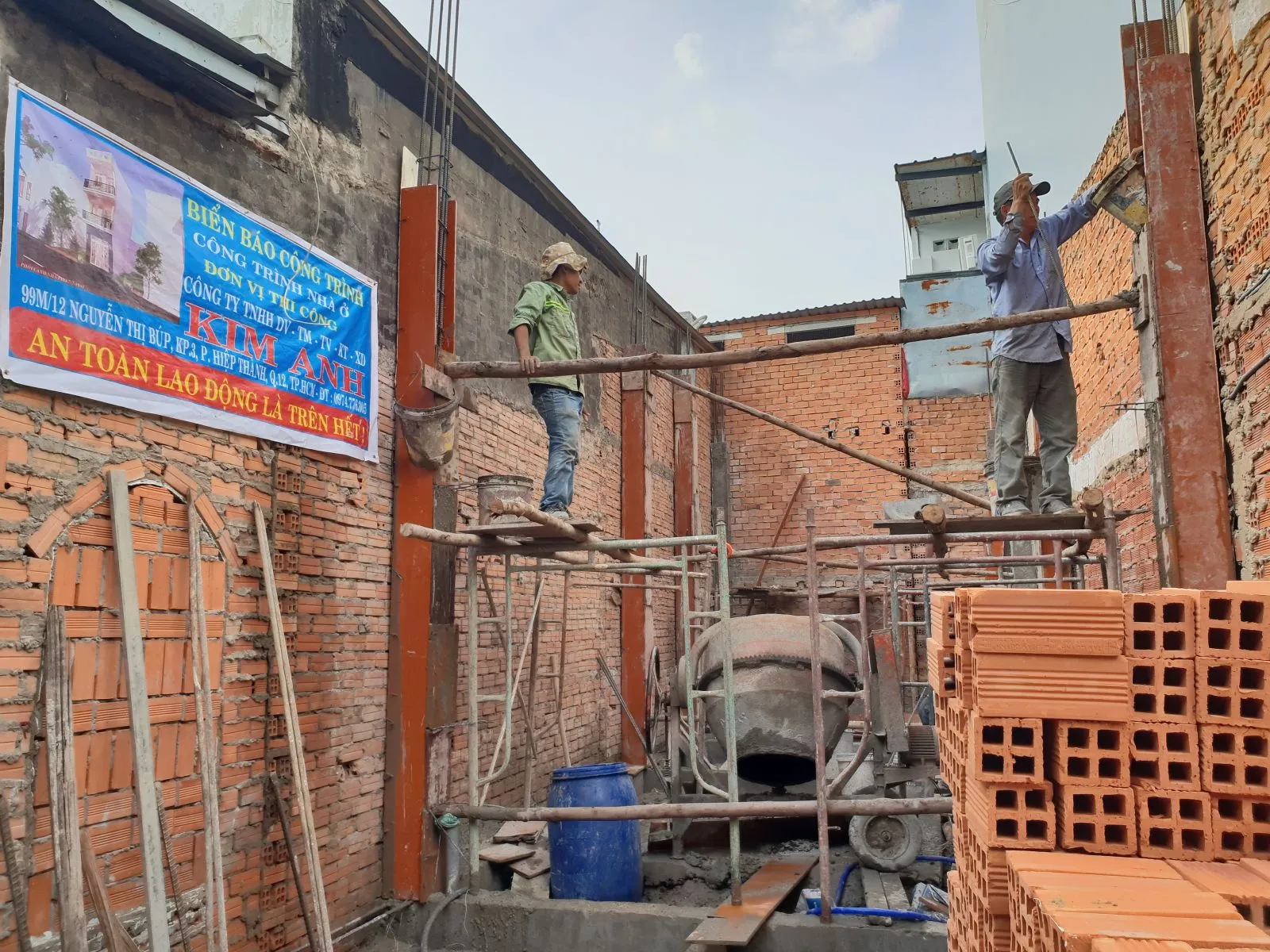 Dự án xây nhà trọn gói, Anh Đào Bá Cường, Phường Tân Chánh Hiệp , Quận 12