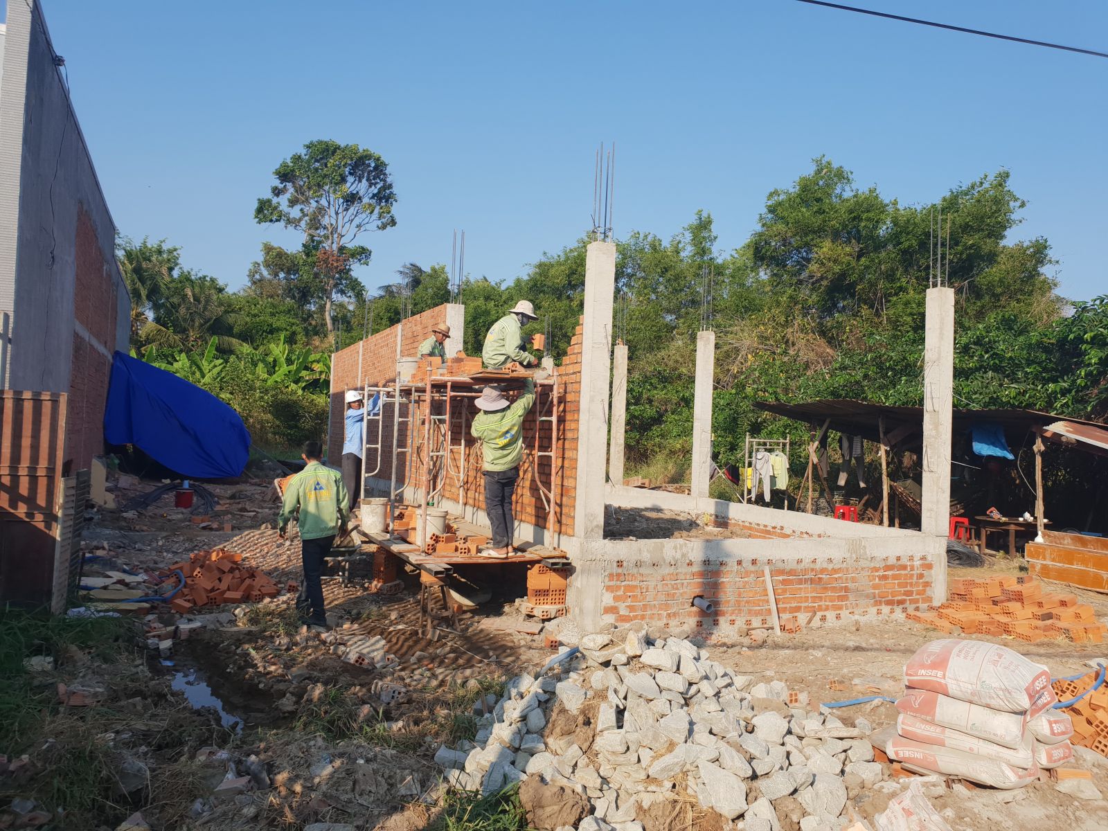 Xây nhà trọn gói Huyện Cần Giuộc, Long An