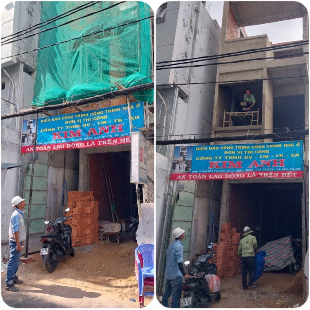 Giám sát thi công kết cấu thép nhà phố - Xây Dựng Kim Anh