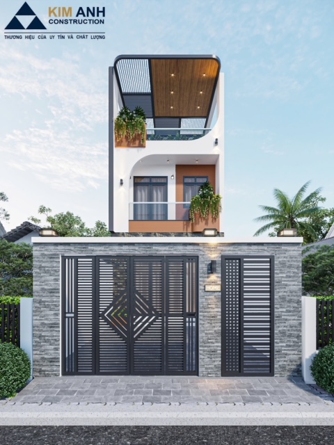 Công năng sử dụng chi tiết của ngôi nhà 1 trệt 2 lầu