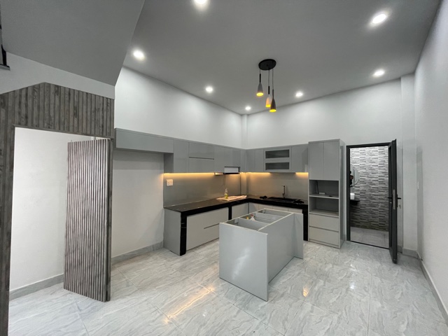 Không gian bếp ấm cúng