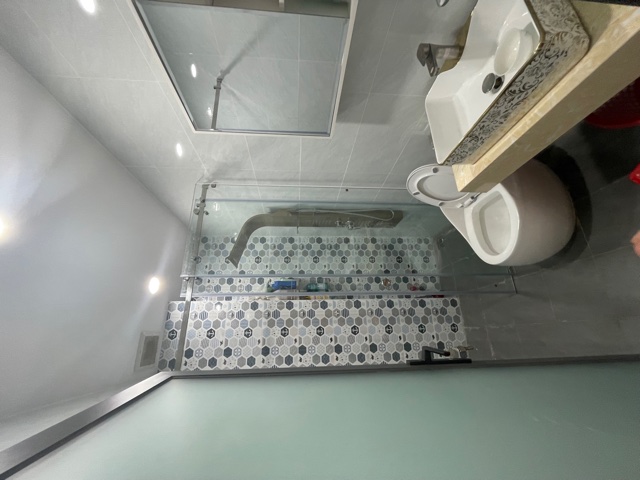 Khu vực WC nhà phố Thạnh Xuân, Quận 12 - Xây Dựng Kim Anh