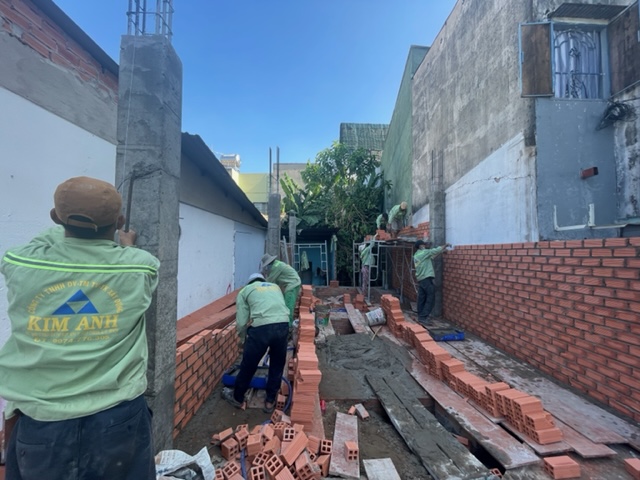 Xây tường nhà trọn gói Bà Điểm, Hóc Môn - Xây Dựng Kim Anh