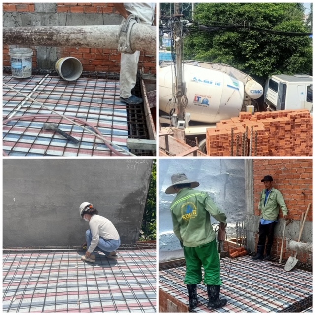 Nghiệm thu thép sàn lửng nhà trọn gói Quận 12 - xaydungkimanh.com
