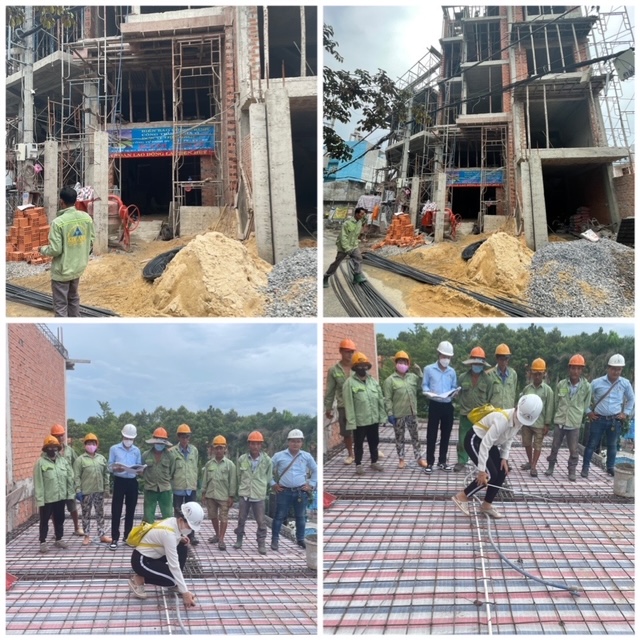 Nghiệm thu thép sàn lầu 2 nhà trọn gói Quận 12 - xaydungkimanh.com