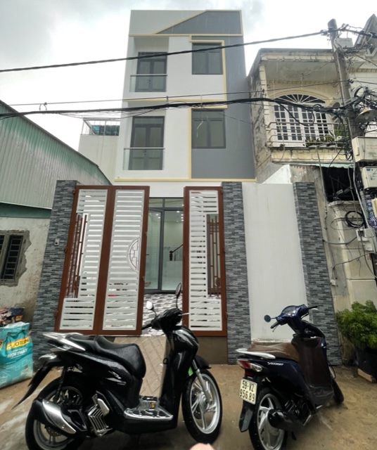 Hình ảnh công trình sau khi hoàn thiện - Nhà phố Hiệp Thành, Quận 12