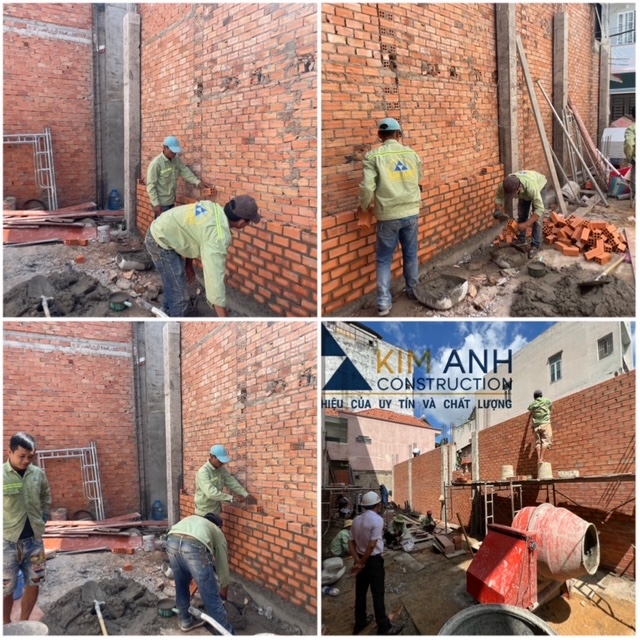 Xây tường nhà trọn gói Quận Tân Bình - Xây Dựng Kim Anh