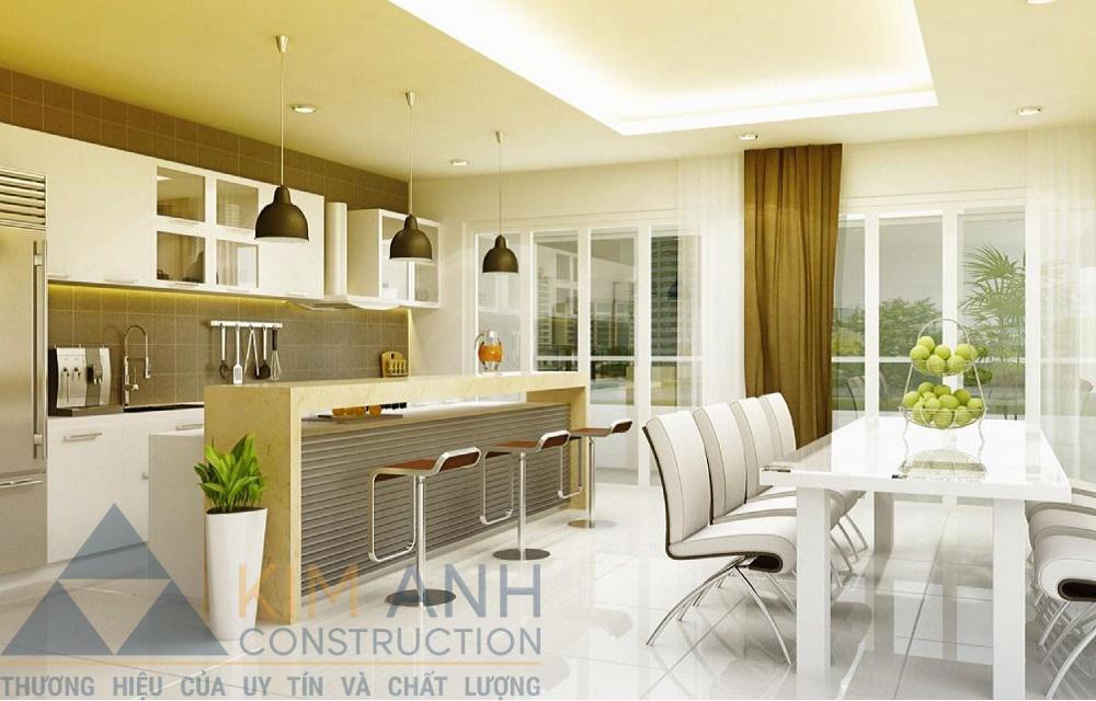 Phong thủy nhà bếp đặt đúng vị trí - Xây Dựng Kim Anh