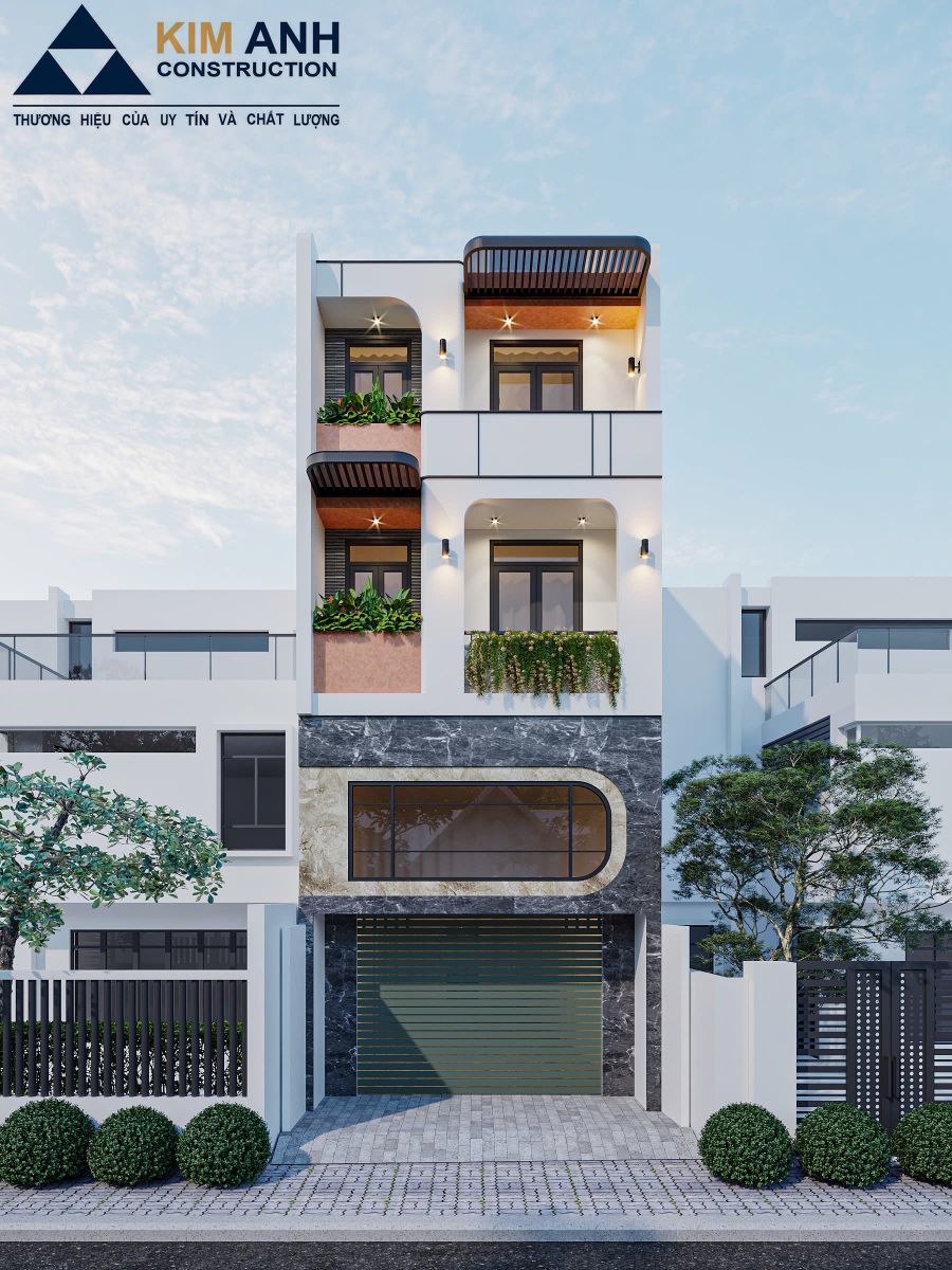 Mẫu nhà ống 2 tầng - Mẫu mới 7