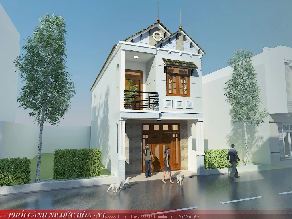 Khám phá mẫu nhà 1 trệt 1 lầu mái Thái kiến trúc tân cổ điển  WEDO  Công  ty Thiết kế Thi công xây dựng chuyên nghiệp hàng đầu Việt Nam