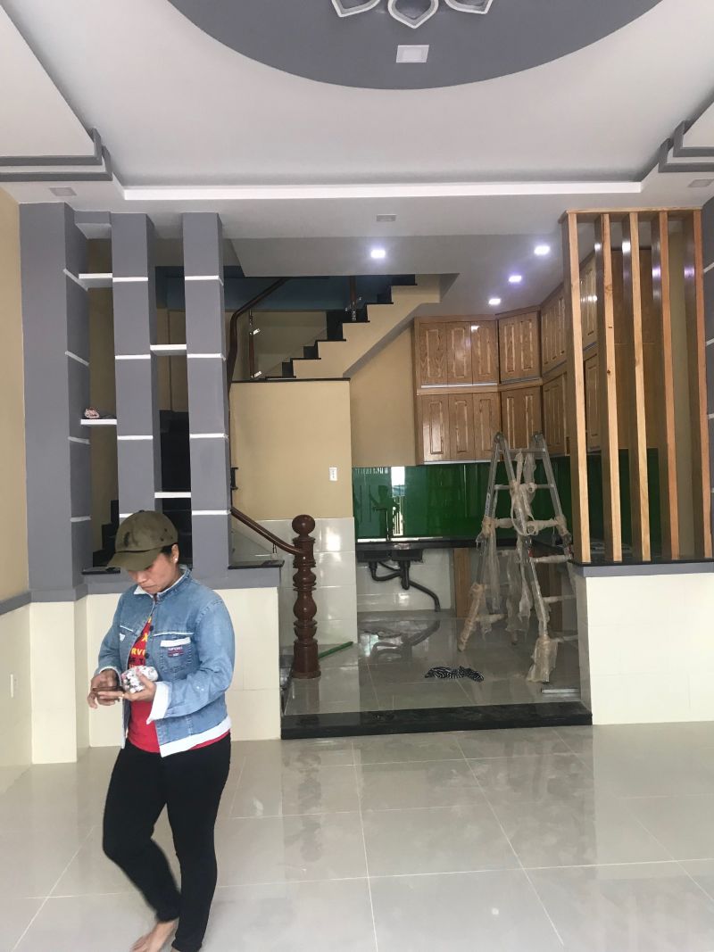 Dự án xây nhà 1 trệt, 2 lầu, Quận 8 - Công ty Xây Dựng Kim Anh