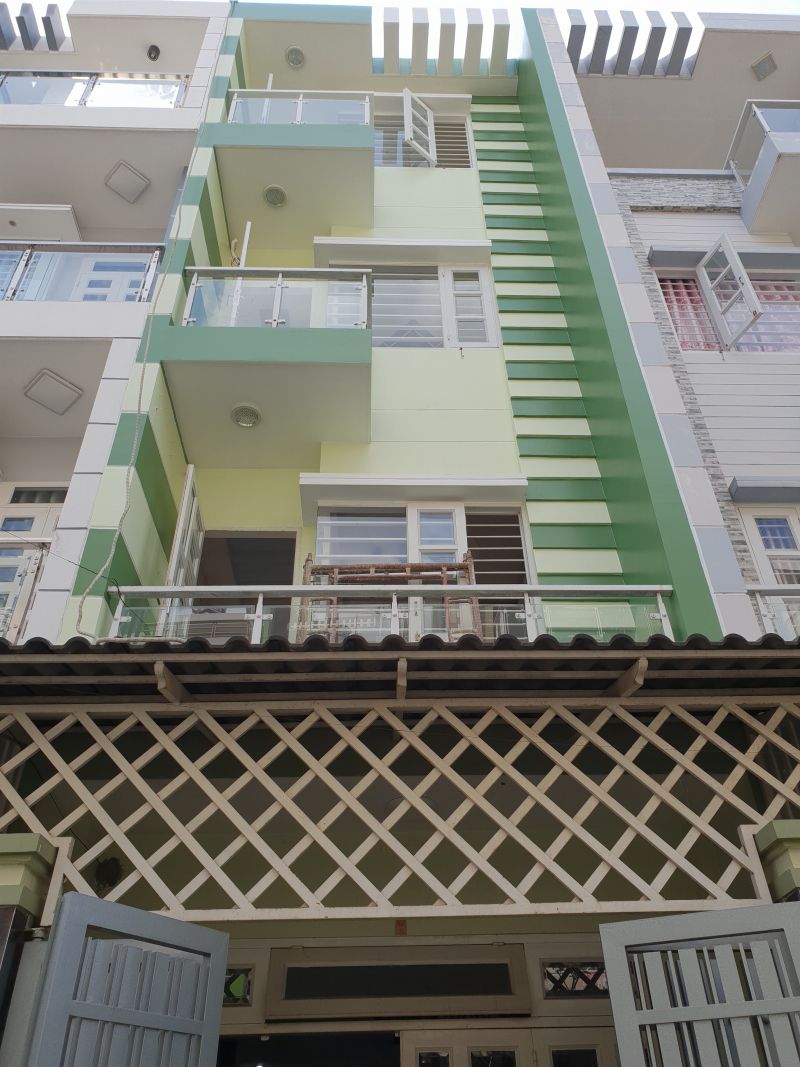 Hình ảnh mặ tiền dự án sau quá trình thi công cải tạo, nâng tầng