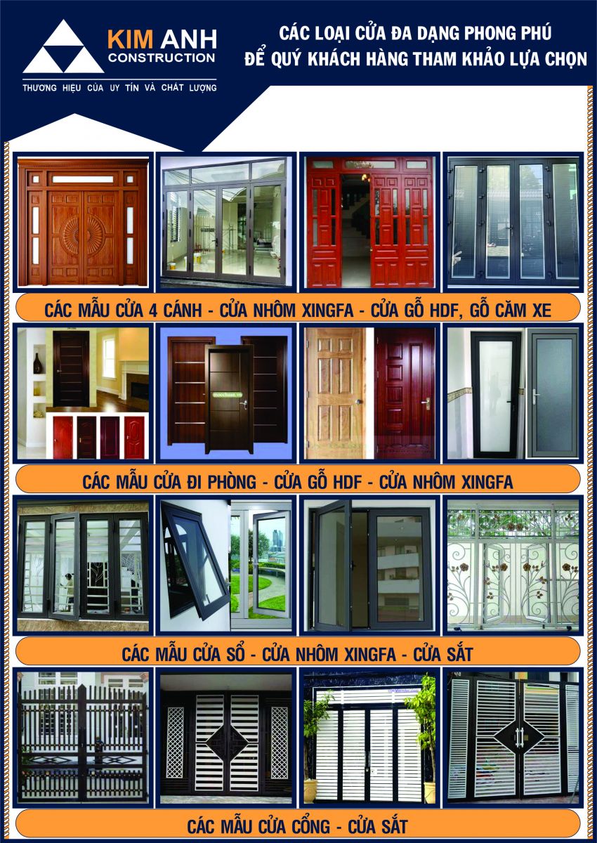 vật liệu xây dựng chính hãng dùng trong sửa chữa nhà