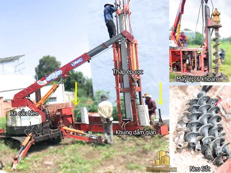 ép cọc neo là gì?