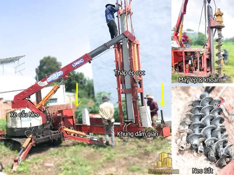 ép cọc neo là gì?