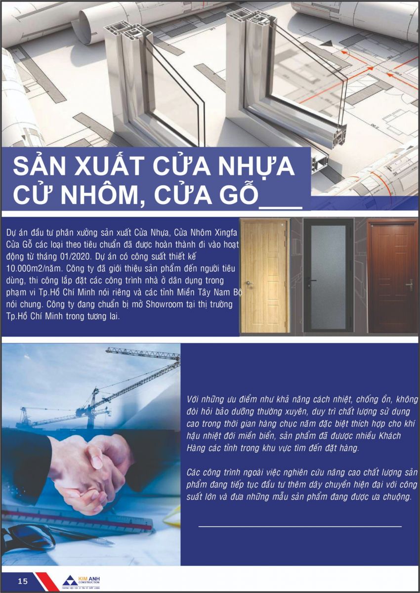 Hồ sơ năng lực Xây Dựng Kim Anh