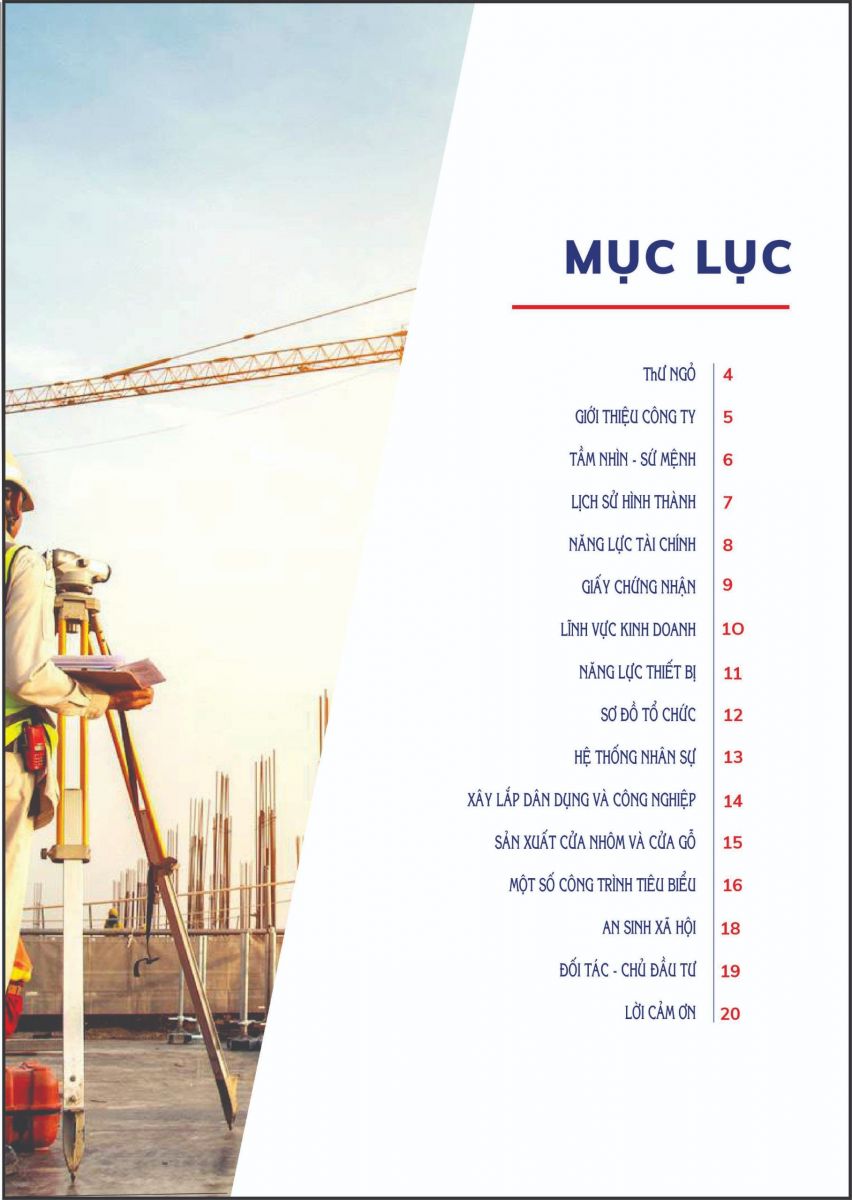 Hồ sơ năng lực Xây Dựng Kim Anh