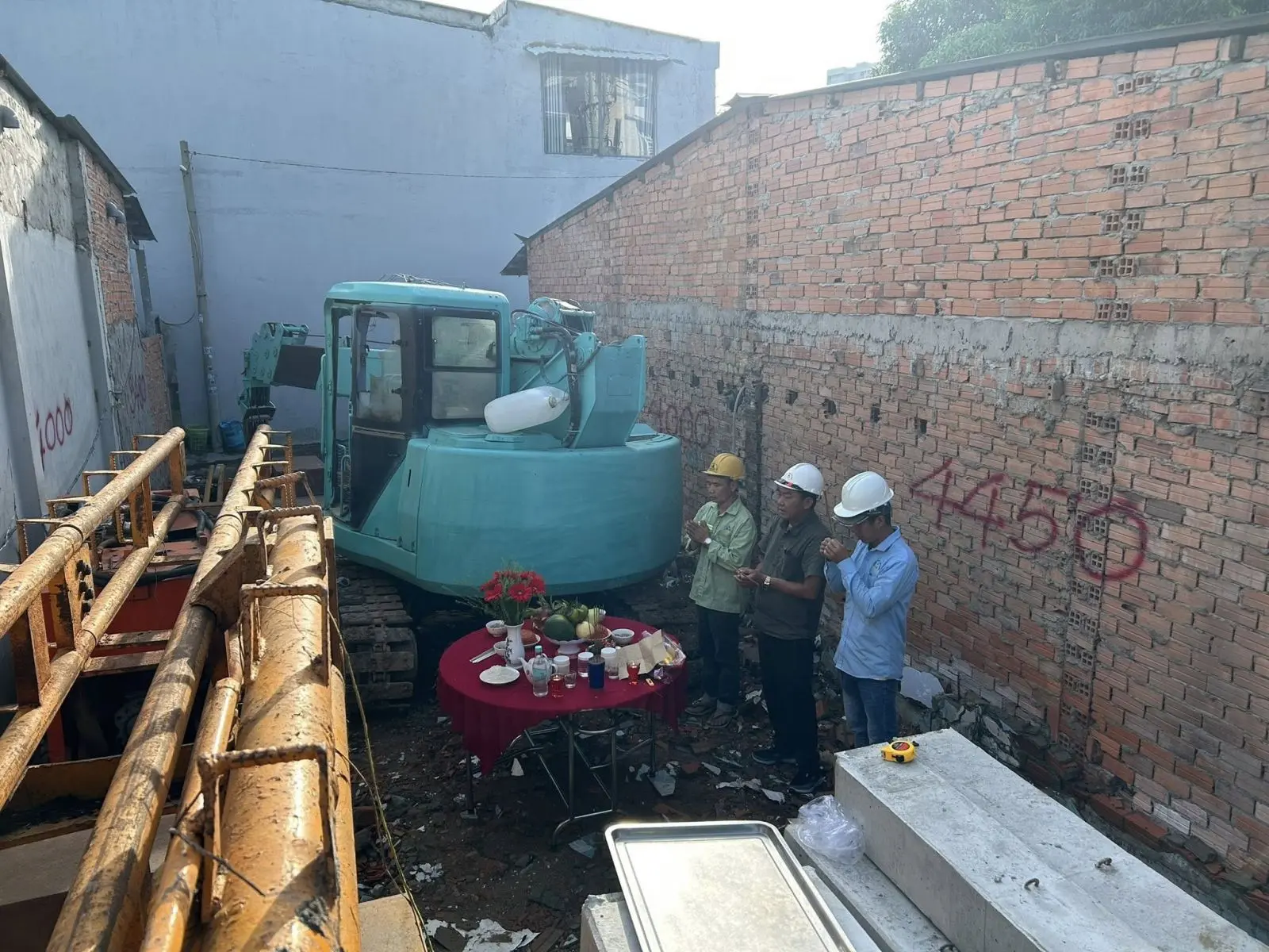 Quy trình thực hiện lễ cúng động thổ