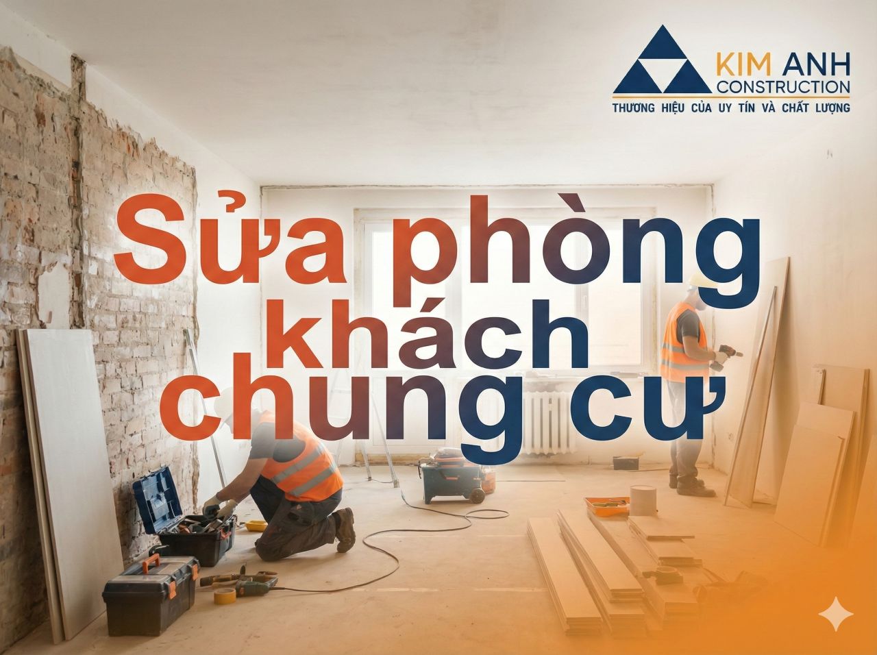 Sửa phòng khách chung cư