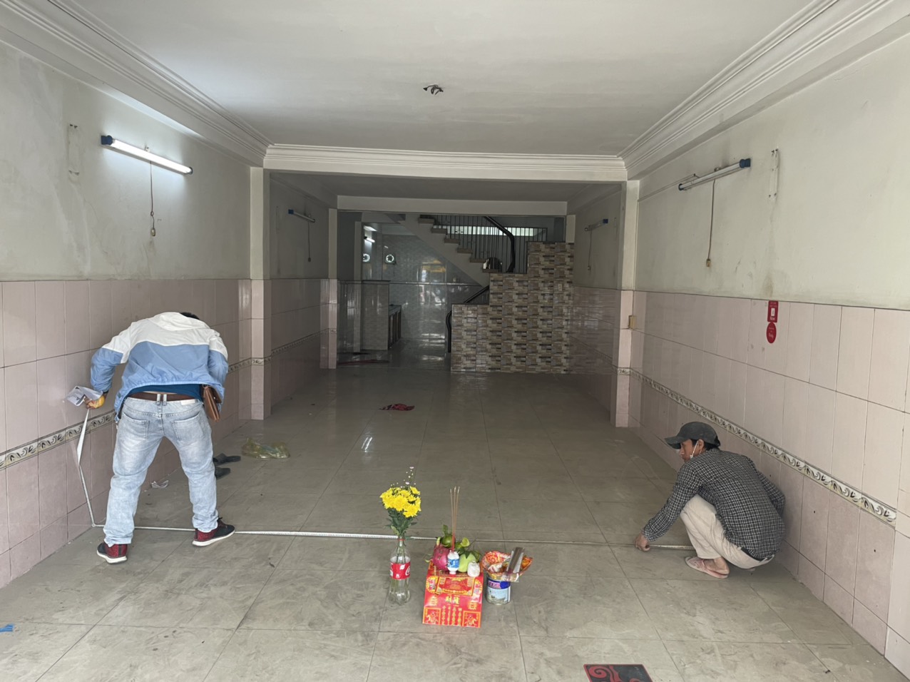 Lễ động thổ dự án sửa nhà Bà Nga, Mã Lò, Bình Tân