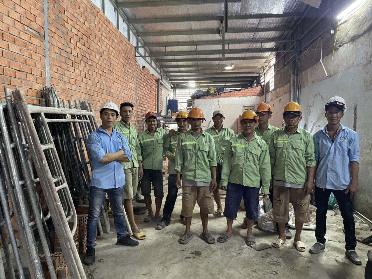 Hiện trạng một phần dự án trước khi tiến hành cải tạo.