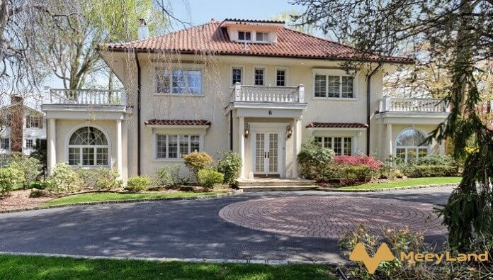 Mẫu nhà vườn đẹp 2 tầng