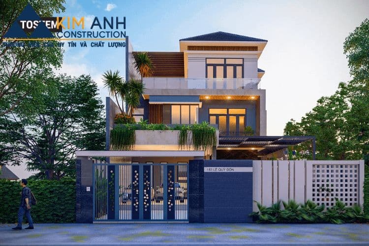 biet thu 3 tang 100 m2