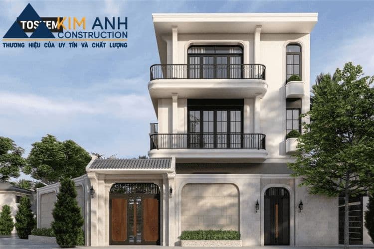 biet thu 3 tang mai bang