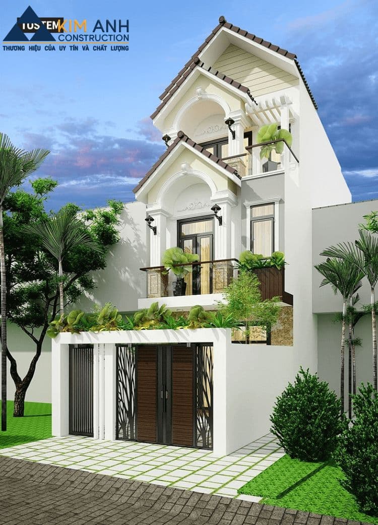 biet thu 3 tang mai thai