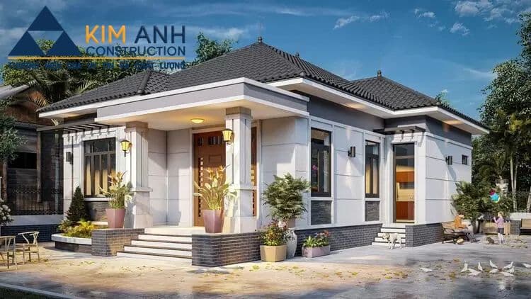 Mẫu nhà cấp 4 hiện đại