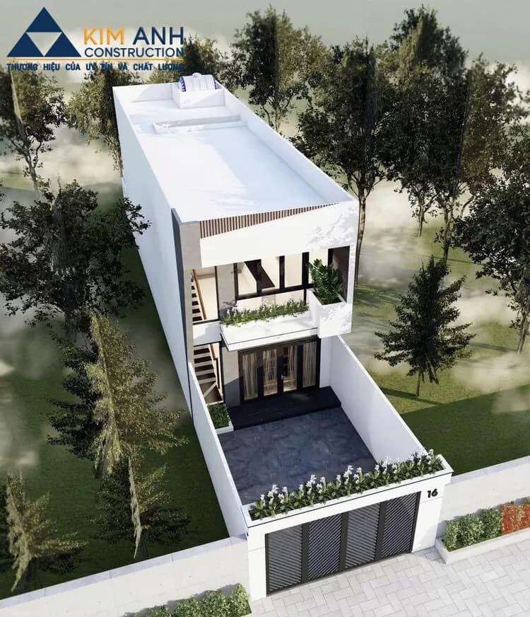 mau nha ong 2 tang dep o nong thon