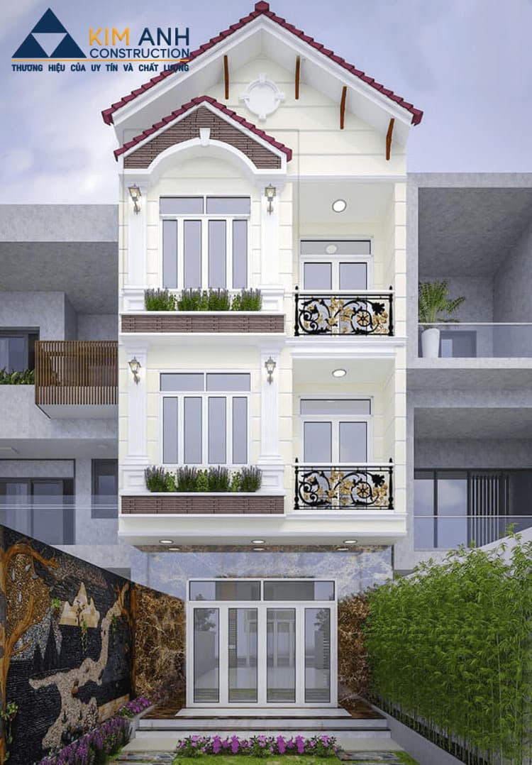 mau nha ong 3 tang mai ngoi