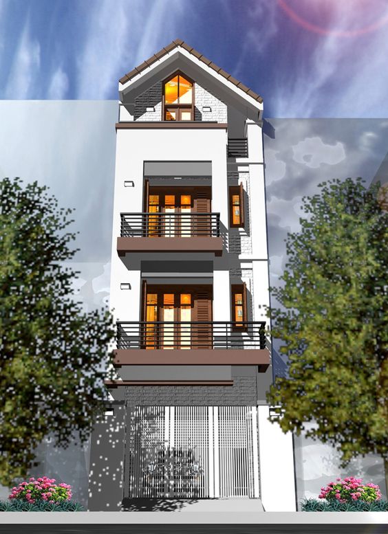 mau mat tien nha ong tan co dien - www.xaydungkimanh.com