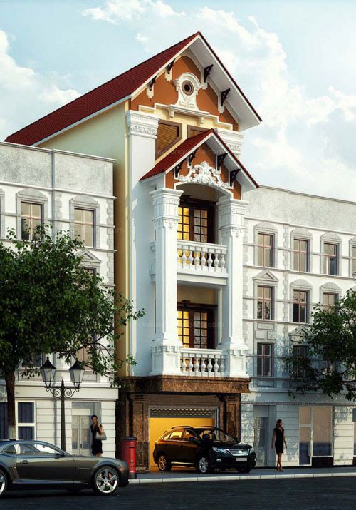 mau mat tien nha ong tan co dien - www.xaydungkimanh.com