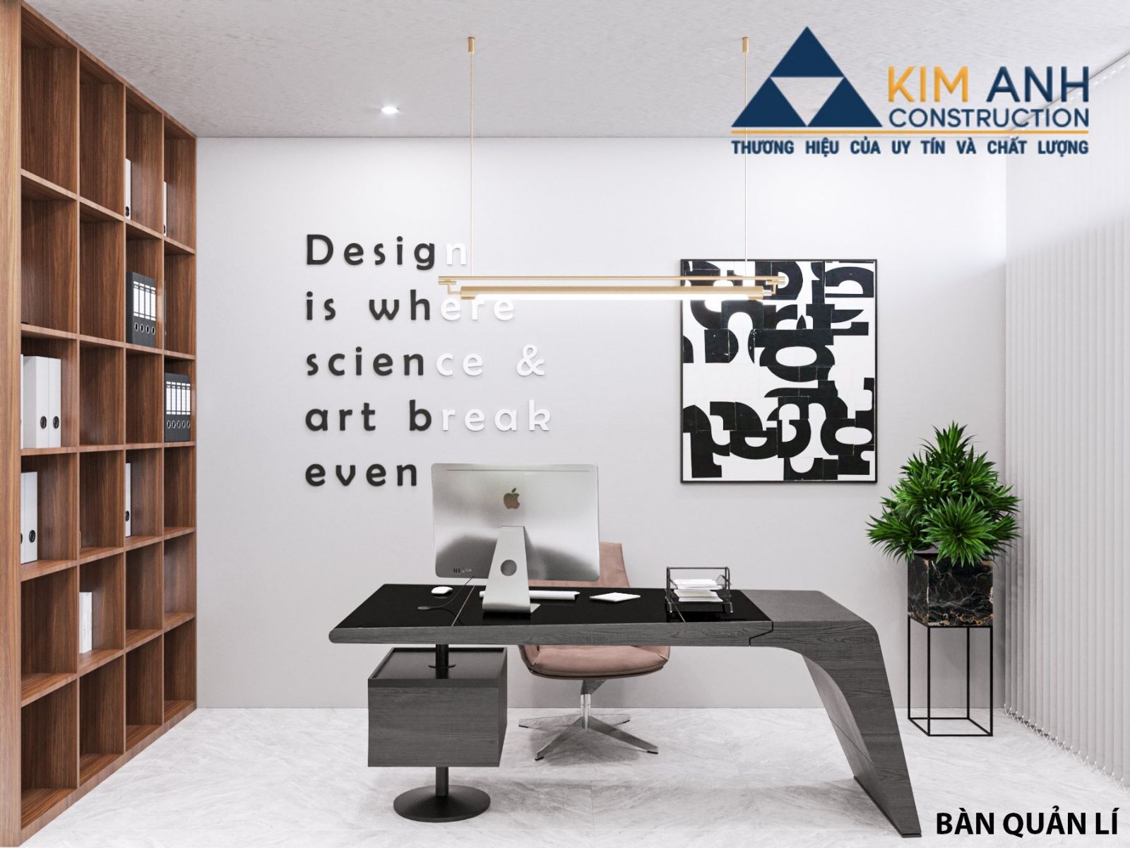 quán cafe kết hợp văn phòng - khu văn phòng