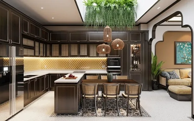Thiết kế phòng bếp hiện đại - xu hướng thiết kế của thờI đại-xaydungkimanh.com