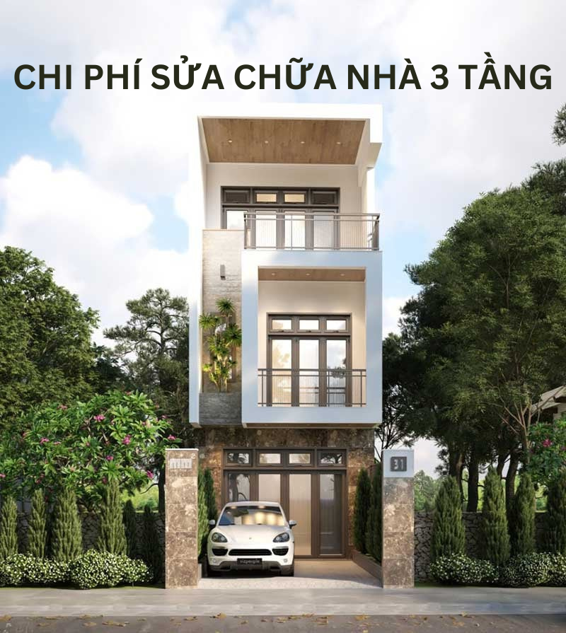 chi phi sua chua nha 3 tang