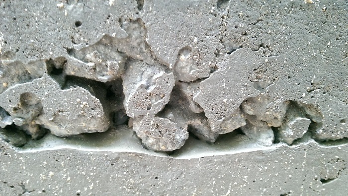 Bê tông bị rỗ - "Tổ ong"