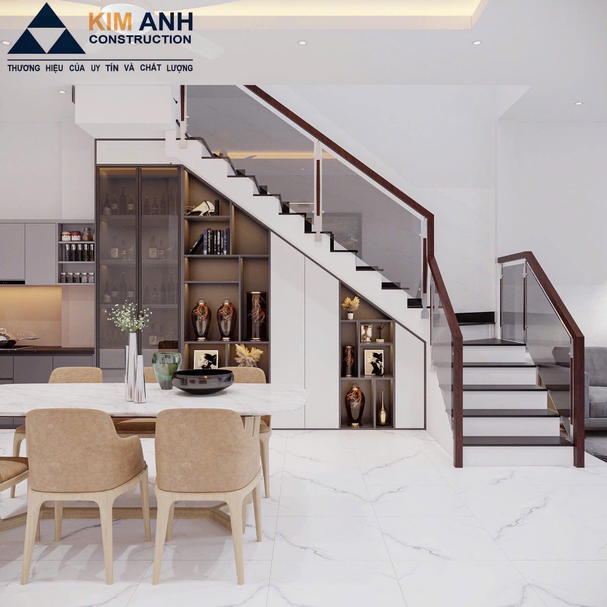 Hình ảnh: Kỹ thuật thi công cầu thang bê tông cốt thép chi tiết