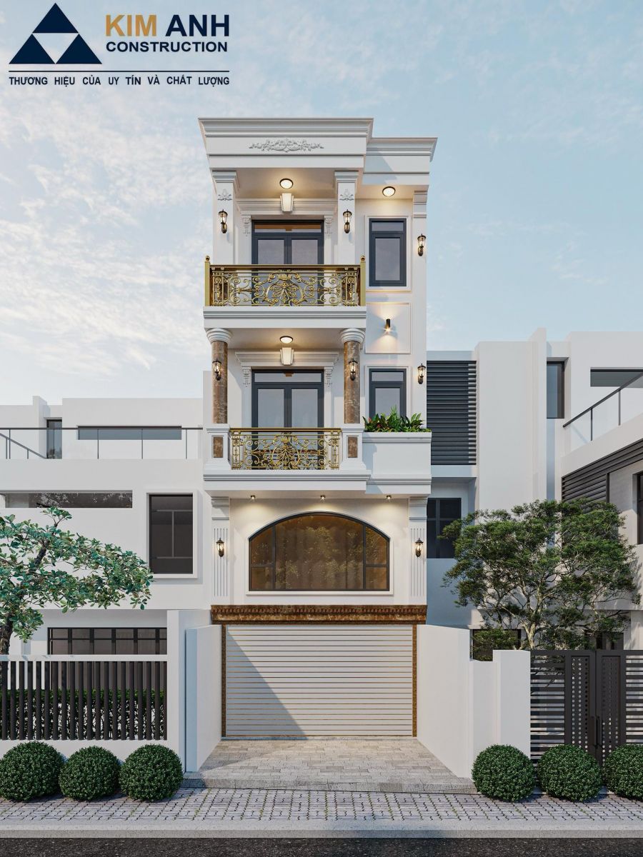 Mẫu nhà phố hiện đại