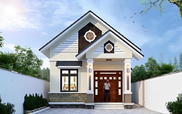 Mẫu nhà cấp 4 mái Thái