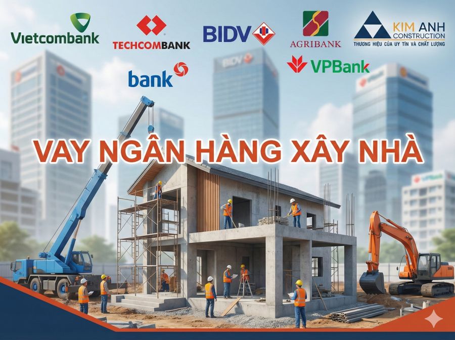 Vay ngân hàng xây nhà là gì